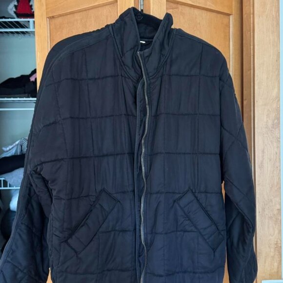Free People Jackets & Blazers - Women's Black and Navy Jacket